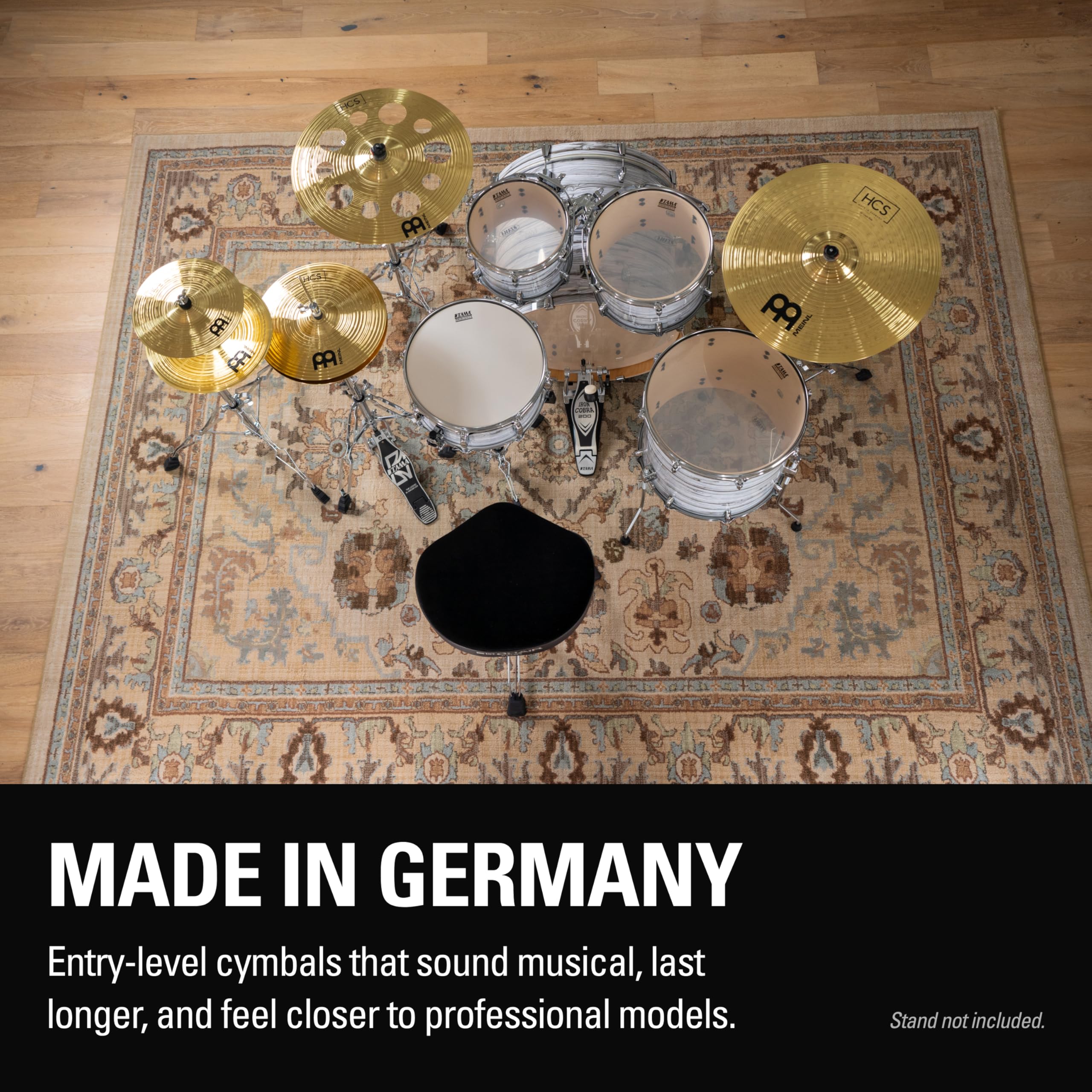 Amazon.com: Meinl Cymbals HCS-FX HCS Cymbal Box Set Effects Pack